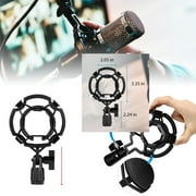 Adjustable Microphone Boom Arm Kit – Professional Studio Mic Stand with Pop Filter, Shock Mount & Adapters