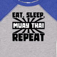 thumbnail image 4 of Inktastic Eat, Sleep, Muay Thai, Repeat Boys or Girls Baby Bodysuit, 4 of 5