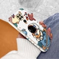 thumbnail image 4 of Funda De Lujo Con Revestimiento Para Xiaomi Redmi Note 9 9T 9S 8 Pro 7 9Pro 10 10Pro Astronauta De Dibujos Animados, 4 of 4