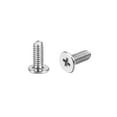 thumbnail image 5 of Uxcell M2x5mm Computer Screw Fastener Silver Tone 3.8mm Dia Screw Head 50 Pack, 5 of 5