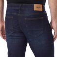 thumbnail image 4 of IZOD Men's Comfort Stretch Straight Fit Jeans (42W x 29L, Dark Harlow), 4 of 5