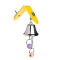 thumbnail image 2 of Parrot Bell Toys Birds Chewing Hanging Cage Bite Accessories Parakeet Beads for Play, 2 of 11