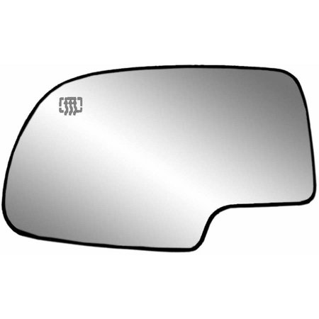 2001 Cadillac Seville Mirror 33058 - Fit System 99-07 Cadillac Escalade / Chevrolet Pick-Up Truck / GMC Pick-Up Truck Heated Replacement Mirror Glass with backing plate, Driver Side - check description for fitment ()