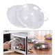 thumbnail image 5 of Cubierta de microondas funciones Tapa protectora de salpicaduras de alimentos con orificios de ventilación de Cubierta de licencia de - con bandeja perfecl cubierta de microondas, 5 of 8