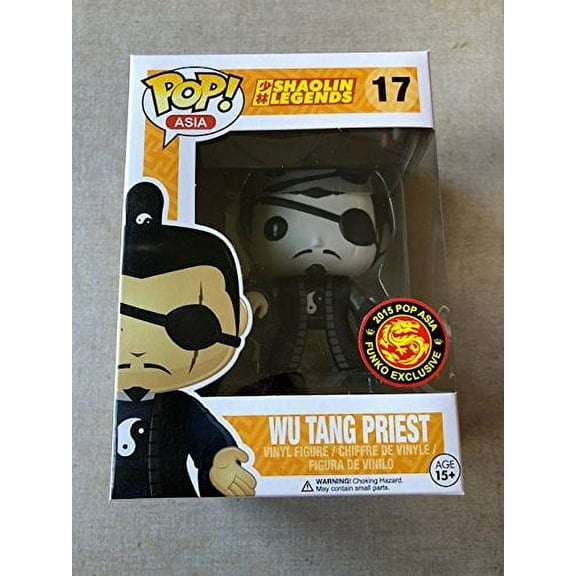 Funko Pop Asia Shaolin Legends Wu Tang Priest Exclusive Vinyl Figure