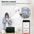 thumbnail image 3 of Tuya WiFi Wireless Doorbell No battery required waterproof Outdoor wireless doorbell Smart life app setting Smart Door bell, 3 of 5