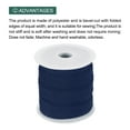 thumbnail image 3 of 1/2 Inch Single Fold Bias Tape Polyester Continuous Bulk Bias Tape for Sewing, Seaming Quilting Hemming Binding Crafts (Navy Blue 25 Yards), 3 of 7