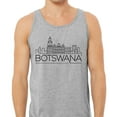 thumbnail image 2 of Skyline Botswana South Africa Tank Top Unisex X-Small Grey, 2 of 5