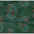 thumbnail image 4 of oneOone Organic Cotton Poplin Twill Fabric Paisley Block Decor Fabric Printed BTY 42 Inch Wide, 4 of 4
