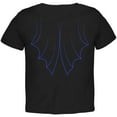 thumbnail image 2 of Halloween Bat Costume Toddler T Shirt Black 2T, 2 of 2