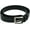 Black, variant on Bontoni Men's Mahogany Nero Brera Leather Belt - 44 Inches