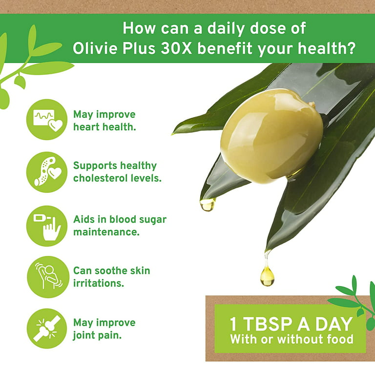 OLIVIE Plus 30X – the richest olive oil in polyphenols from the