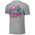 thumbnail image 3 of Unisex Gray Arizona Wildcats Hyper Local Cactus Sketch Scene T-Shirt, 3 of 3