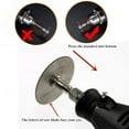 thumbnail image 3 of Mini Diamond Cutting Discs Set of 8 - HSS Circular Wood Cutting Blades, 3 of 5