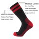 thumbnail image 2 of Calcetines de lana Cerebro Cerebro Merino para hombre, senderismo a media pantorrilla, 2 of 8
