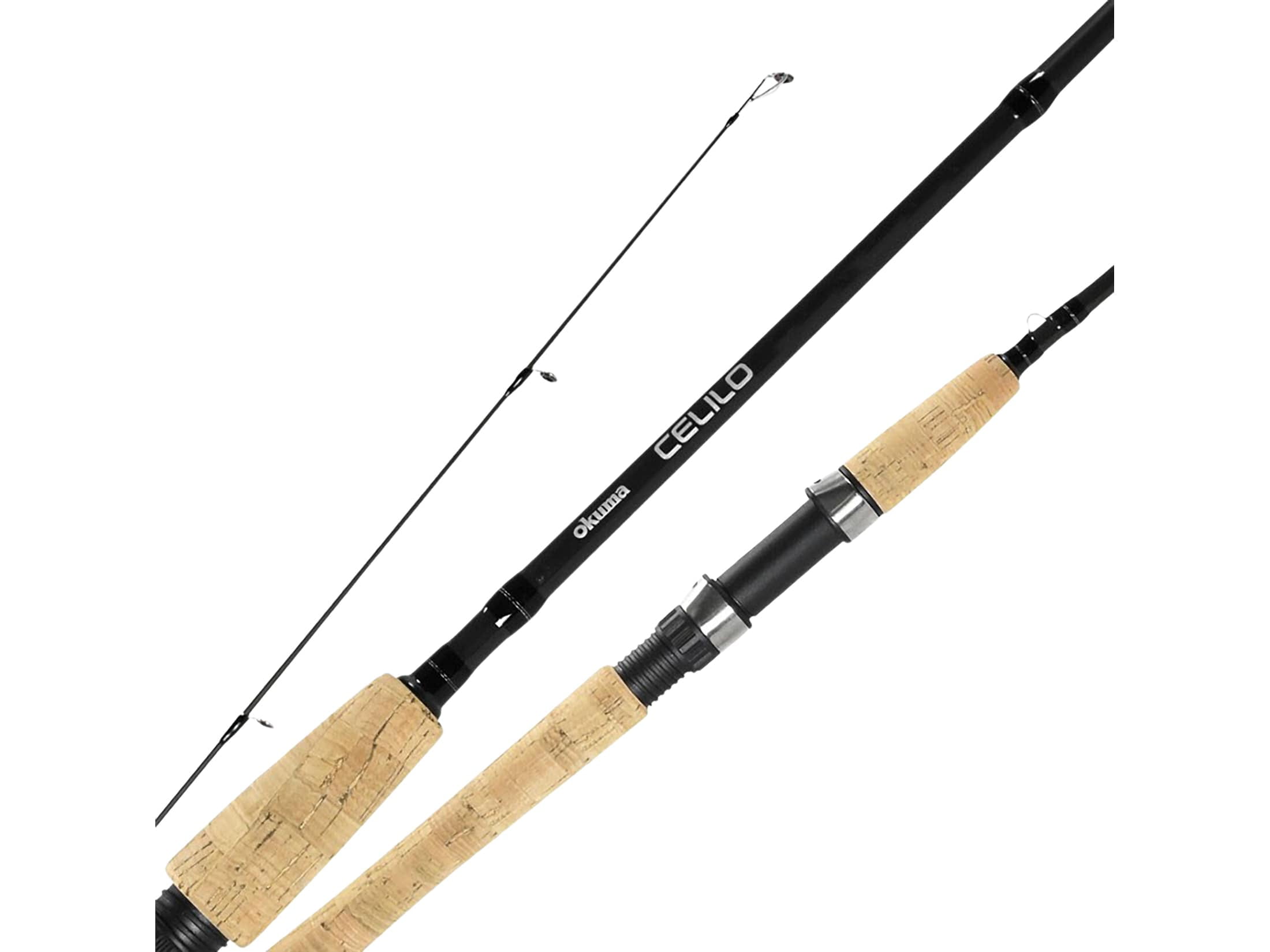 okuma ce-s-602ul-1 celilo ultralite 2pc 6ft spin rod Graphite Lightweight Ultra Light Freshwater Rods, CE-S-562ULb, Black : Sports & Outdoors feet in length and continue to 7 Okuma Celilo Ultralight Casting Rod