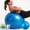 Blue, variant on 2 count Yoga Ball, 25Inch Thicked Anti-Burst Exercise Balls for Workout Stretching Stability, Non-Slip Ball Equipment for Women Pilates Physical Labor Birthing Fitness