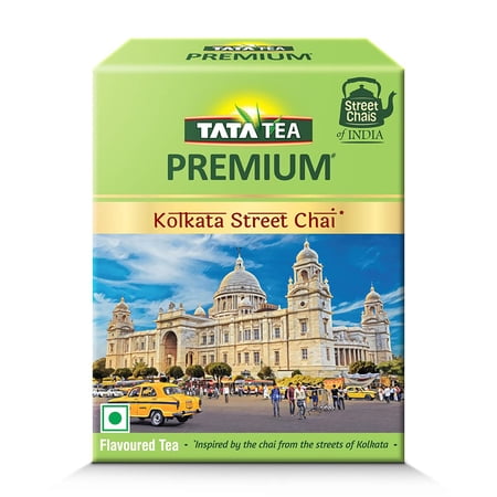 Tata Tea Premium | Street Chai Of India | Kolkata Street Chai | Tasting Notes Of Nutmeg, Cardamom & Ginger | 250 Grams