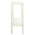 thumbnail image 4 of SAFAVIEH Rafiki Distressed White Wood Console Table with Shelf (31.5 in. W x 11.8 in. D x 29.5 in. H), 4 of 9