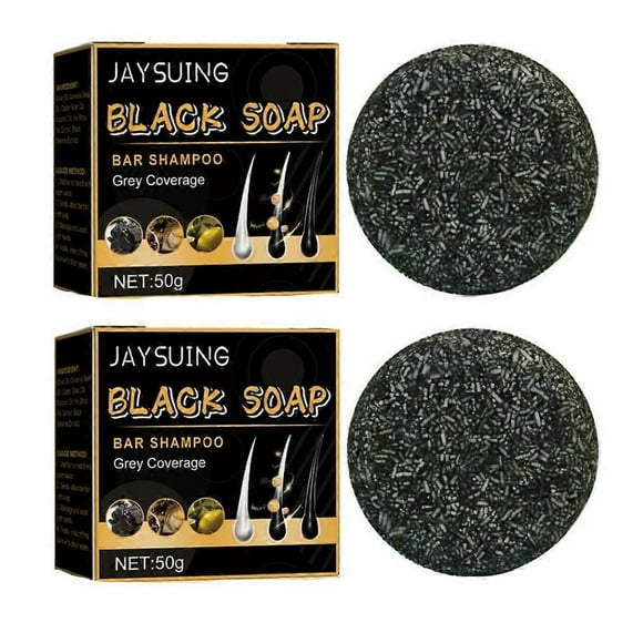 2pcs Gray Hair Reverse Bar, Spartan Gray Hair Reverse Bar Organic Soap