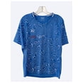 thumbnail image 6 of Athletic Works Men's Reflective Print Soccer Style Performance Shirt, Sizes XS-3XL, 6 of 6