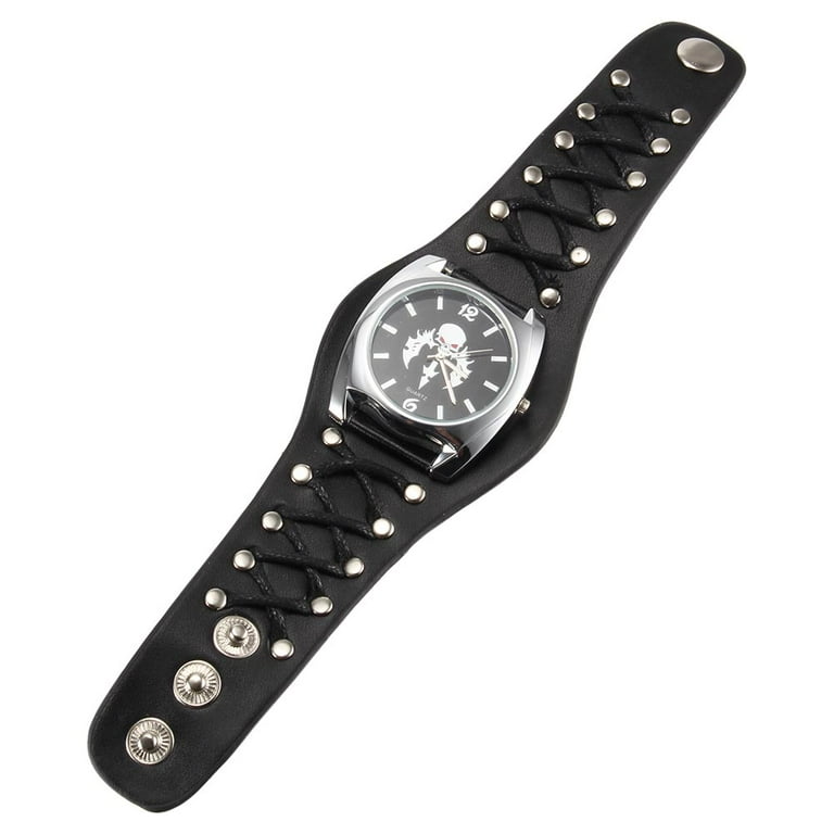 Skull 2024 watch bracelet