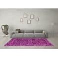 thumbnail image 3 of Ahgly Company Indoor Round Persian Pink Traditional Area Rugs, 4' Round, 3 of 4