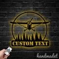 thumbnail image 4 of Handmadetneonsign Airplane Metal Wall Art Light, Airplane Metal Sign Wall Decor, Airplane Metal Decor, 4 of 5
