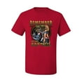 thumbnail image 2 of Wild Bobby, Remember Your First Soft Tail Bike Hot Babe Cars and Trucks Men's Graphic T-Shirt, Red, 3XL, 2 of 3
