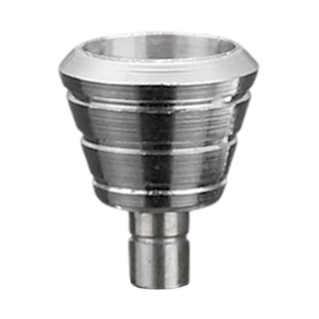 Yinanstore Buse Miniature en Métal Accessoires de Construction Mise à Niveau Figurine Jouet Pièces de Modification Micro Buse de Pulvérisation Haute Performance Argent 4.8mmx6mm