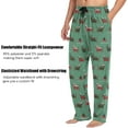 thumbnail image 3 of Top-kevin Merry Christmas Dachshund Pajama Pants for Men Comfort Sleep Lounge Bottoms Straight-fit with Pockets S-XXL, 3 of 6