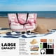 thumbnail image 5 of Easygdp Flamingo Bolsa de Viaje de Playa de Gran Capacidad, Bolsa Tote Perfecta para la Playa, Escapadas de Fin de Semana y Viajes, 5 of 7