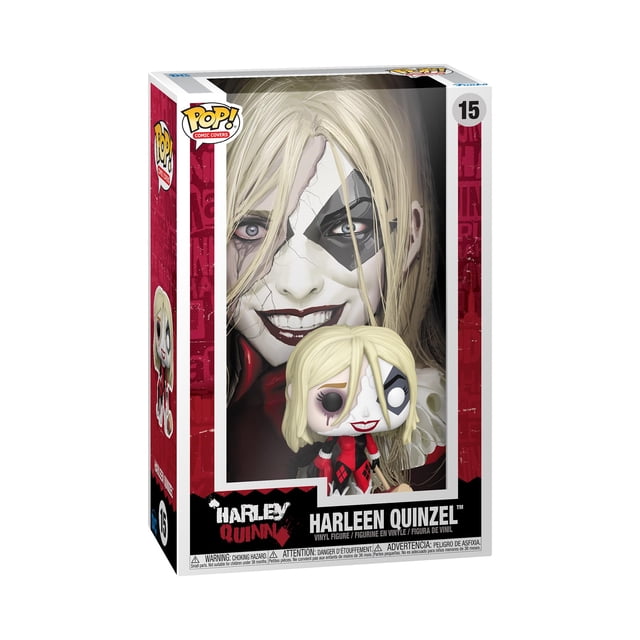 ¡Funko Pop! Portada del cómic: DC- Harleen Quinzel