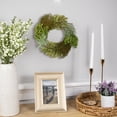 thumbnail image 3 of Northlight Small Cedar Succulent and Day Grass Artificial Spring Wreath Green -14-Inch, 3 of 8