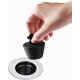 thumbnail image 4 of TY 2 Piezas Tapón Universal de Silicona para Bañera, Tapón para Cocina Negro y Gris XXLDZSW TY 2 Piezas Tapón Universal de Silicona para Bañera, Tapón para Cocina Negro y Gris XXLDZSW, 4 of 5