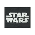 thumbnail image 5 of Star Wars Men's Simple Logo Adult Charcoal Heather Short Sleeve T-Shirt, 5 of 5