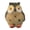D, variant on Dserhfy Mini Owl Statue Resin Hand Painted Owl Ornament Miniature Animal Figurine for DIY Micro Landscape Bonsai Fairy Garden Decoration