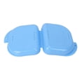 thumbnail image 5 of 2 unidades de estuche protector bucal dental, contenedor de retenedores de ortodoncia con orificios de ventilación, soporte para dentaduras postizas, caja alineadora transparente para el hog, 5 of 5