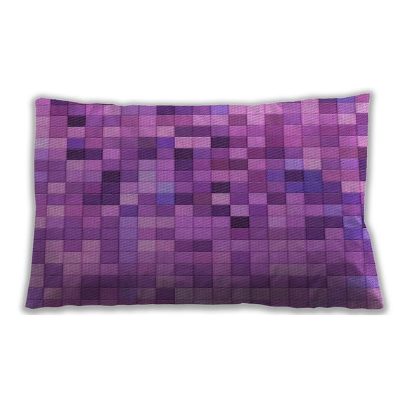 Ahgly Company Outdoor Rectangular Contemporary Lumbar Throw Pillow, 13 inch by 19 inch