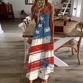 thumbnail image 2 of Vestidos de Verano de las Mujeres sin Mangas Estampados Colgantes, Estilo Casual Suelto para las Vacaciones, la Fiesta Y el Uso Diario de Primavera, 2 of 5