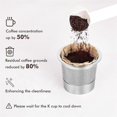 thumbnail image 2 of Reusable K Cups for , 2 Stainless Steel Coffee Pods for 1.0 Coffee Maker,6 Silicone Rings and Paper, 2 of 5