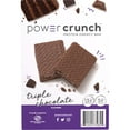 Power Crunch Original Protein Energy Bars, Triple Chocolate, 5 Ct Box
