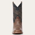 thumbnail image 3 of Men's Stetson Grady Leather Boots Handcrafted Square Toe Tan, 3 of 6