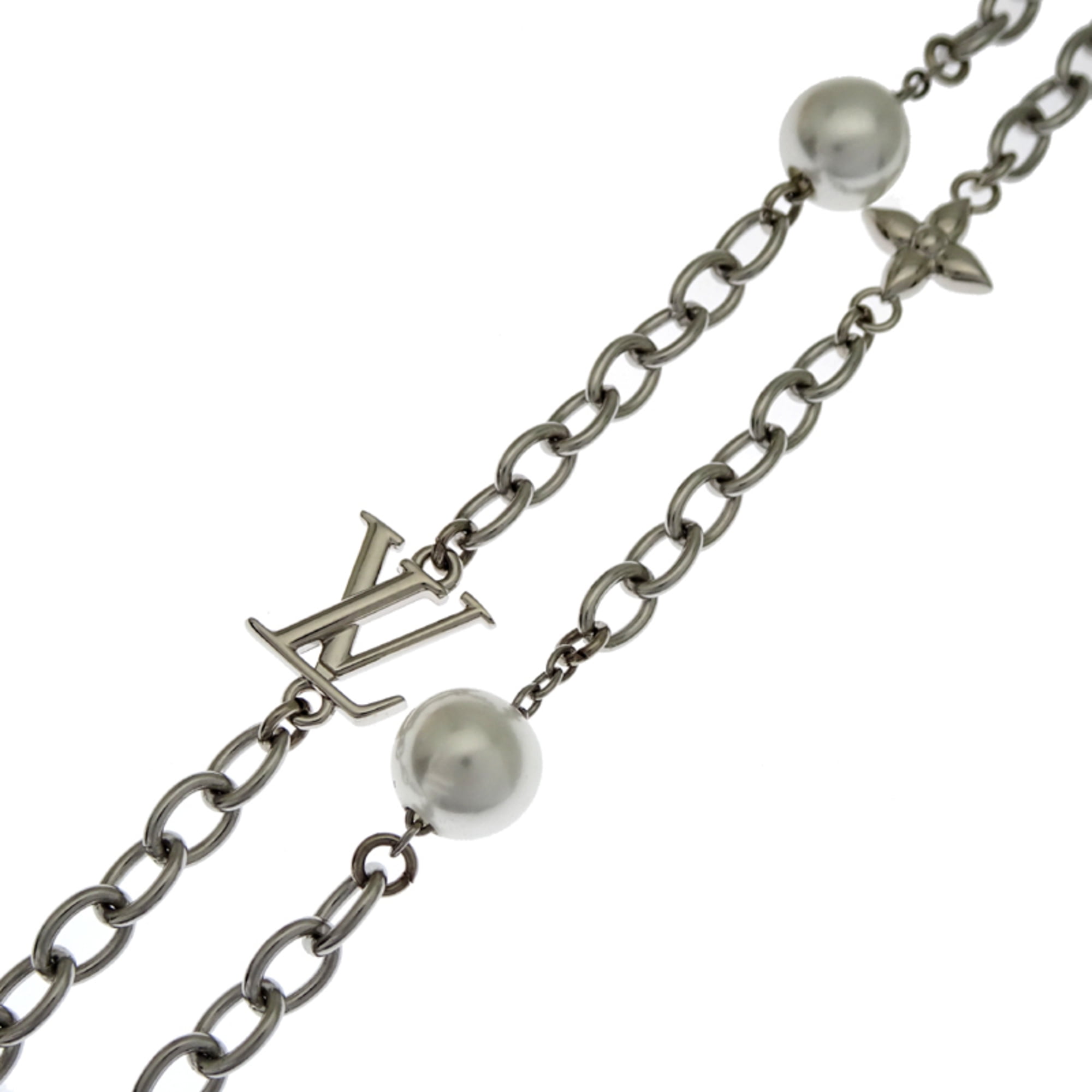 Pre-Owned Louis Vuitton Midnight Pearl Stackable Bag Charm, Men's