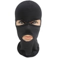 thumbnail image 1 of ejercicio libre Mascarilla facial 3 agujeros Sombrero Gorros Esquí Cuello Capucha , Negro Approx.40x24cm / 15.7x9.4inch DYNWAVEMX Máscara para la cara completa, 1 of 8