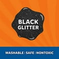 thumbnail image 3 of Pack of 6 - Elmer's Washable Classic Glitter Glue - Black (6 fl. oz.) Great for Slime!, 3 of 4