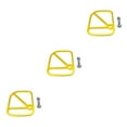 thumbnail image 3 of ZheElen Alloy Brake Cable Housing Line Shield Fender Disc for gold 6x5x0.2cm 3Set, 3 of 6