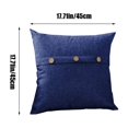 thumbnail image 3 of Almohada Estilo Natural Xihbxyly 17,71 X 17,71 Pulgadas, 3 of 6