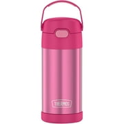 Thermos FUNtainer Stainless Steel Insulated Pink Water Bottle w/St... [F4019PK6]