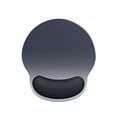 thumbnail image 1 of Ergonomic Gel Mouse Pad with Wrist Support - Non-Slip Rubber Base Desk Mat for Office, Gaming, Laptop Users (Black), 1 of 6